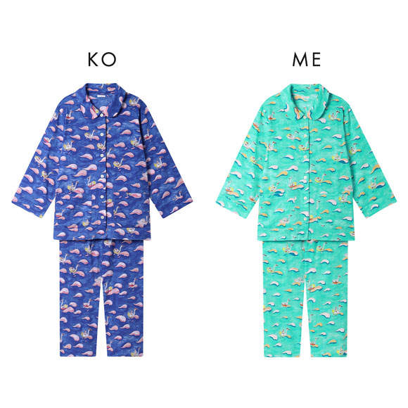 ワコール ツモリチサト 冒険の旅 スワンボート シャツパジャマ 長袖 ルームウェア 上下セット 綿100％ Wacoal tsumori chisato SLEEP