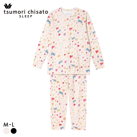 ワコール ツモリチサト スリープ 不思議の国 長袖パジャマ 上下セット ルームウェア レディース tsumori chisato SLEEP