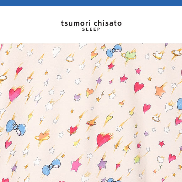ワコール ツモリチサト スリープ 不思議の国 長袖パジャマ 上下セット ルームウェア レディース tsumori chisato SLEEP