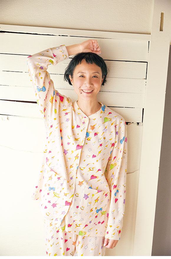 ワコール ツモリチサト スリープ 不思議の国 長袖 シャツパジャマ 上下セット ルームウェア レディース tsumori chisato SLEEP