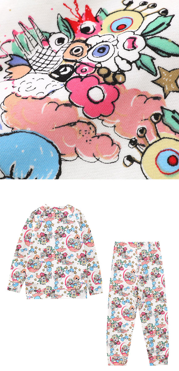 ワコール ツモリチサト 不思議の国 長袖パジャマ 上下セット ルーム