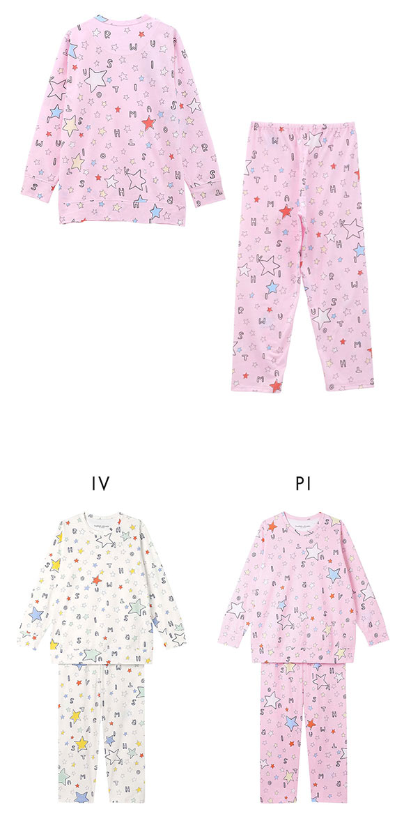 ワコール ツモリチサト スター パジャマ 上下セット ルームウェア 綿100％ Wacoal tsumori chisato SLEEP
