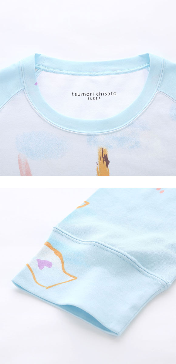 ワコール ツモリチサト 不思議の国 パジャマ 長袖 上下セット ルームウェア 綿100％ Wacoal tsumori chisato SLEEP