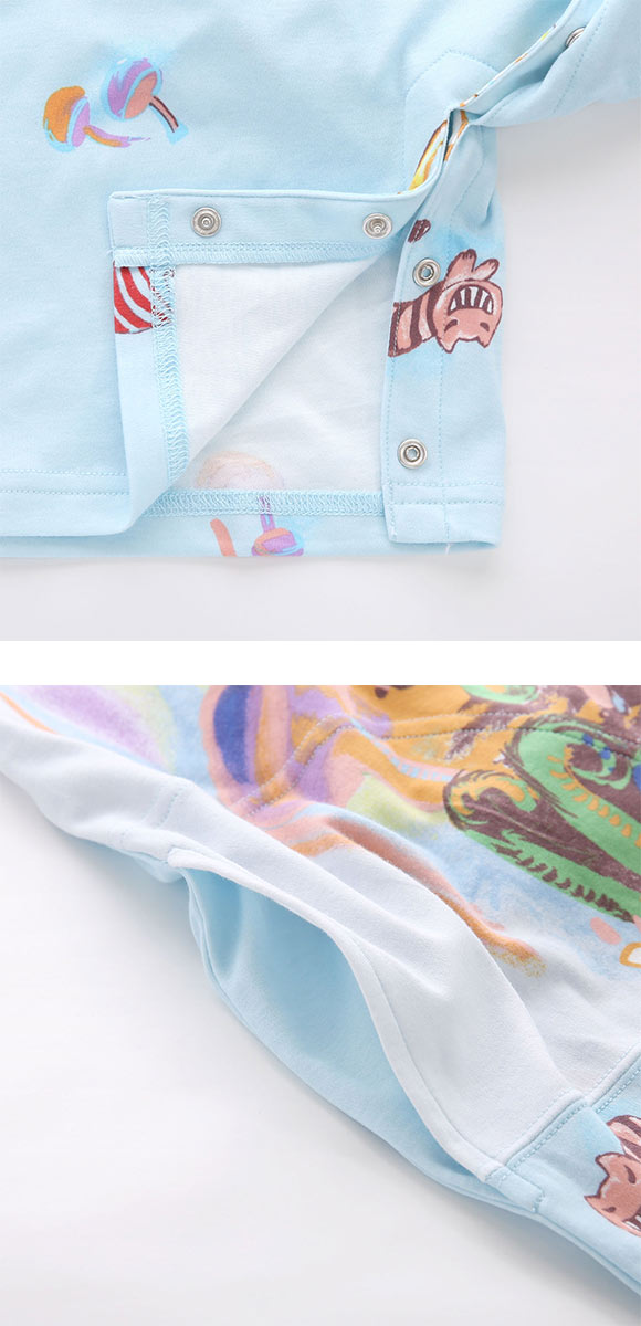 ワコール ツモリチサト 不思議の国 パジャマ ワンピース ルームウェア 長袖 ネグリジェ 綿100％ Wacoal tsumori chisato SLEEP