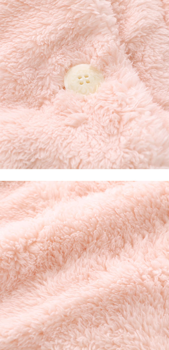 ワコール ツモリチサト スリープ フリース 羽織 ローブ ロング袖