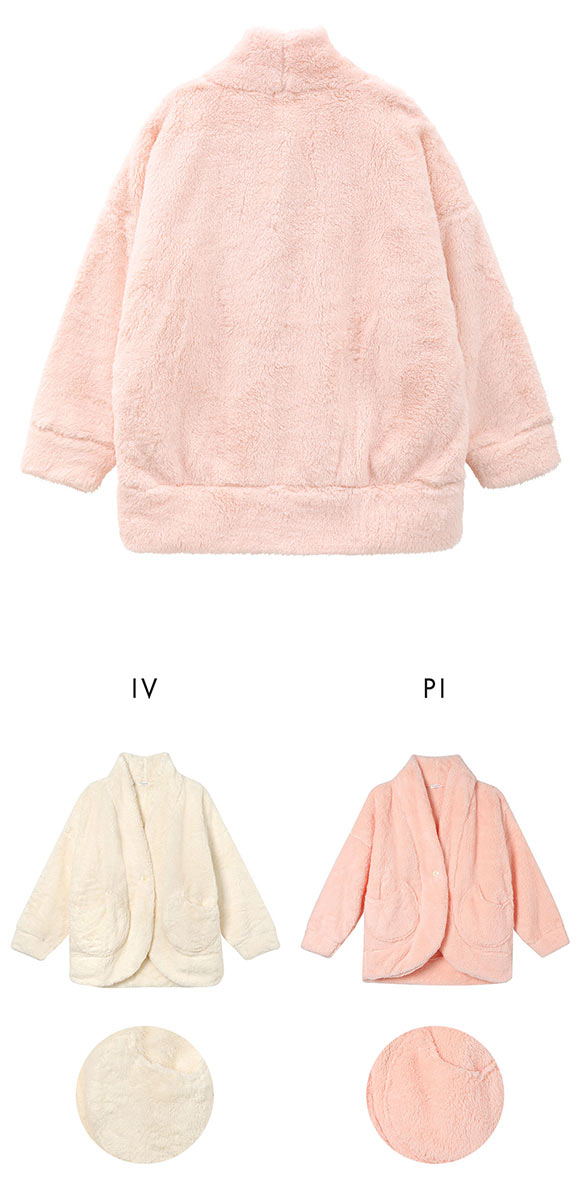 ワコール ツモリチサト スリープ フリース 羽織 ローブ ロング袖