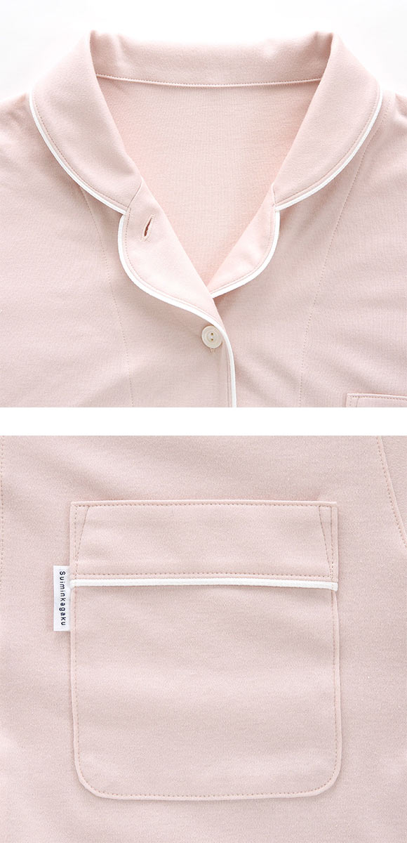 【未使用】ワコール 睡眠科学 レディース シャツ パジャマ ベンベルグ M ydx542_m1.jpg