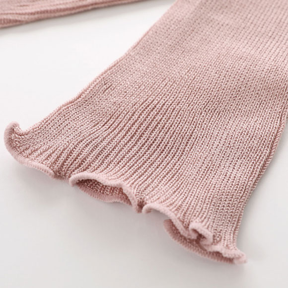 ワコール 睡眠科学 シルク混 マルチウォーマー リブ 寝るとき用 レッグウォーマー アームウォーマー Wacoal