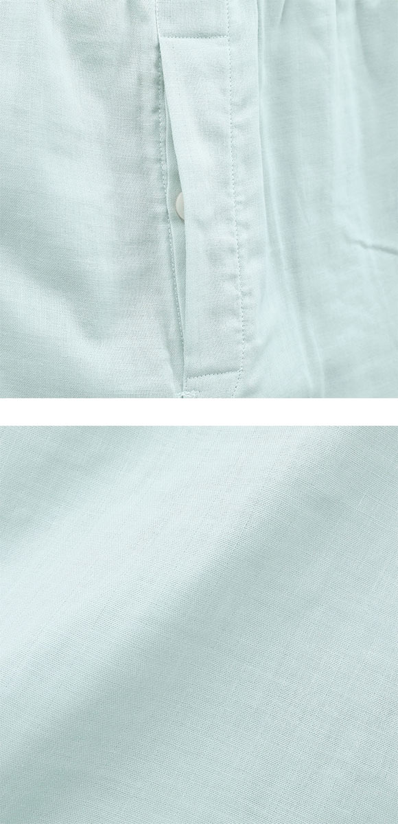 ワコール Wacoal 睡眠科学 シャツパジャマ 上下セット メンズ 5分袖 半袖 前開き 2重ガーゼ 綿100％