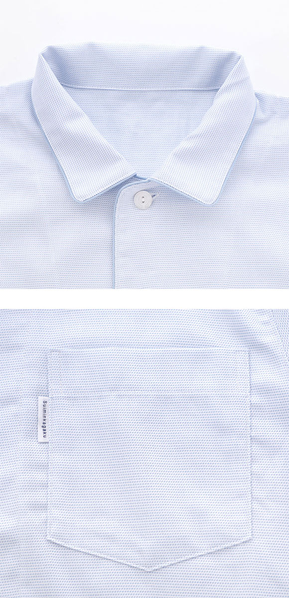 ワコール Wacoal 睡眠科学 メンズ 綿100％ シャツパジャマ 長袖 上下セット コットン 紳士用 ML