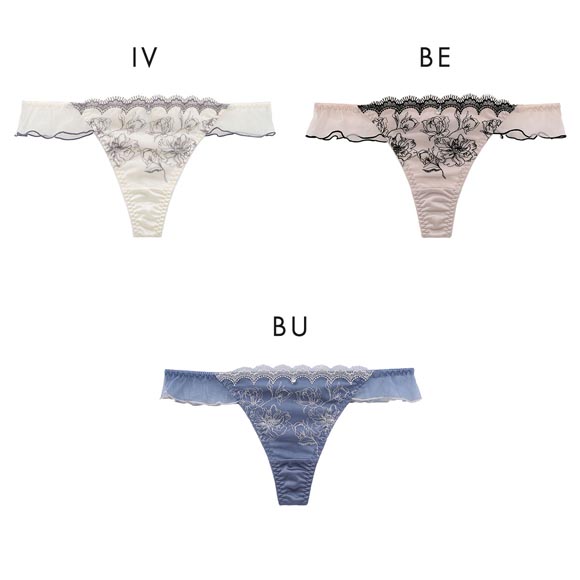 ココランジェ ミスティフローラ Tバック ショーツ 単品 COCO Linge