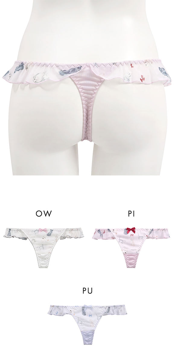 ココランジェ プッチミネット ショーツ Tバック サイドリボン COCO Linge