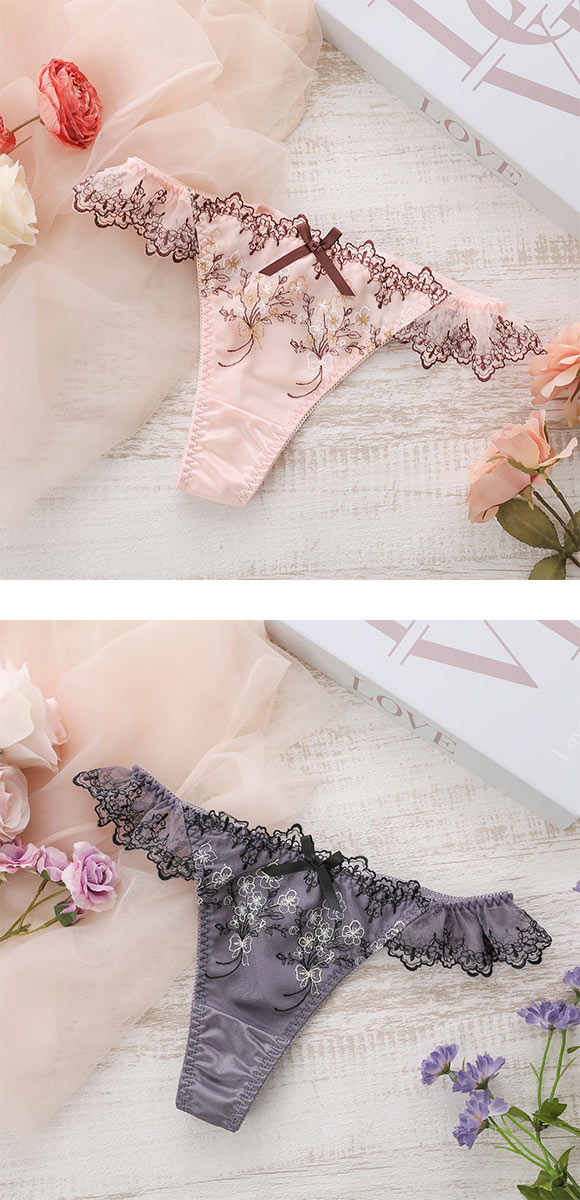 ココランジェ セレーナブーケ Tバック ショーツ COCO Linge