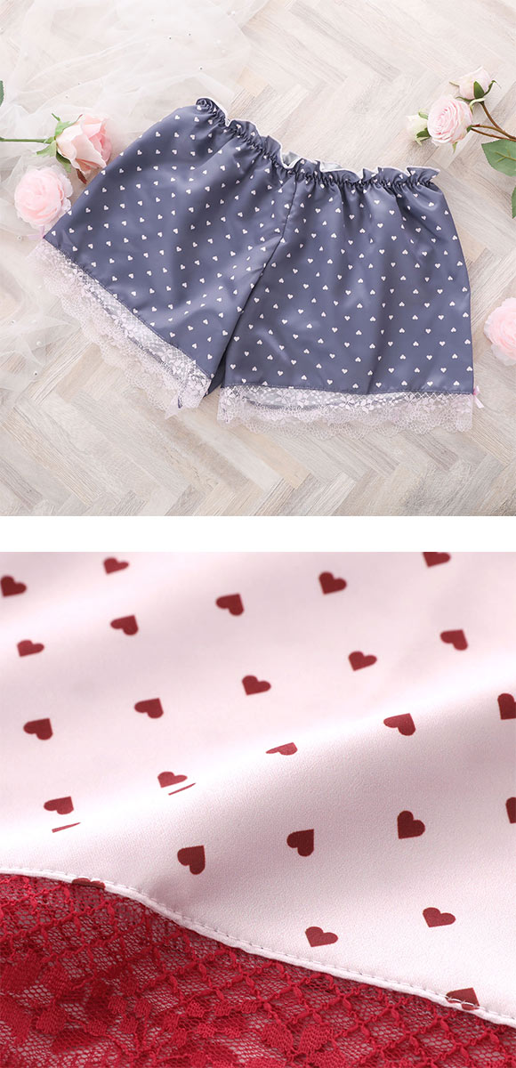 ココランジェ チャーミーハートドット タップパンツ COCO Linge