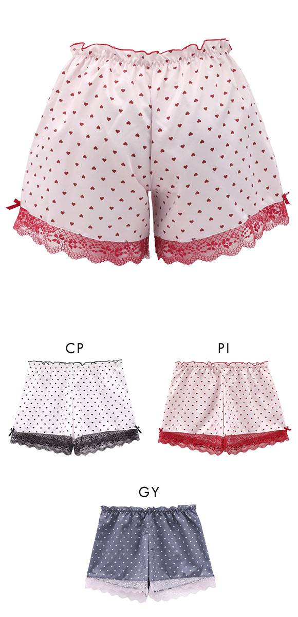 ココランジェ チャーミーハートドット タップパンツ COCO Linge