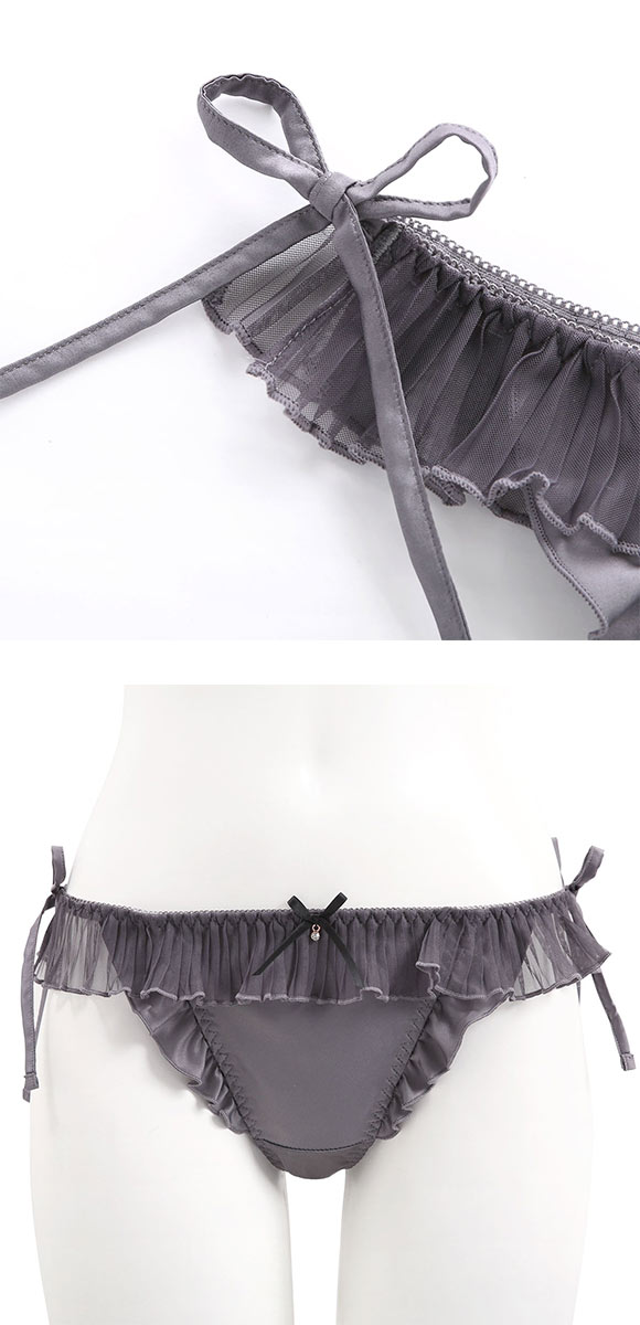 ココランジェ メルティプリーツ ショーツ Tバック サイドリボン COCO Linge