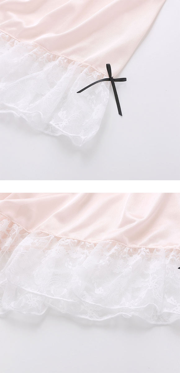 ココランジェ シアーシャーリングリボン タップパンツ COCO Linge