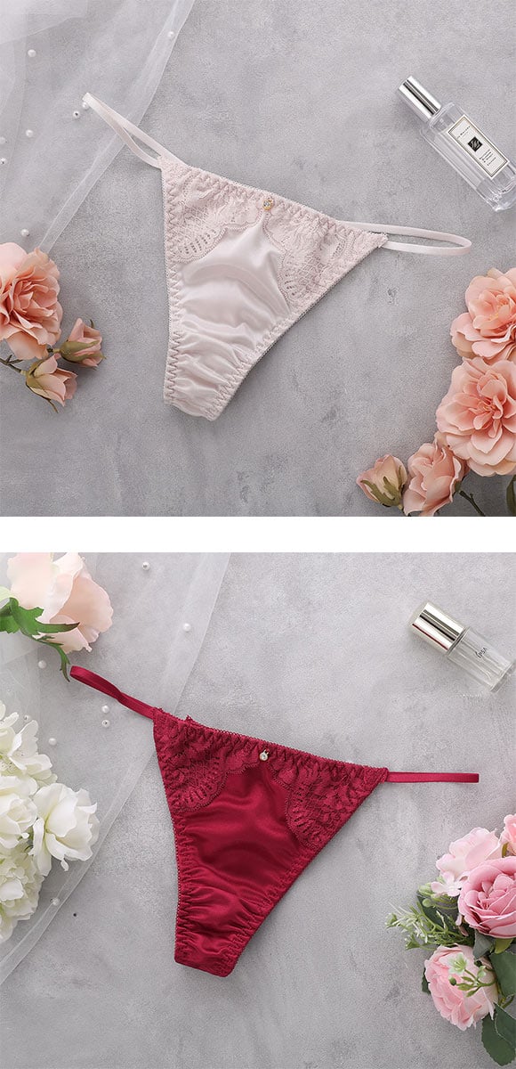 ココランジェ シャイニースムース Tバック ショーツ ストリング COCO Linge