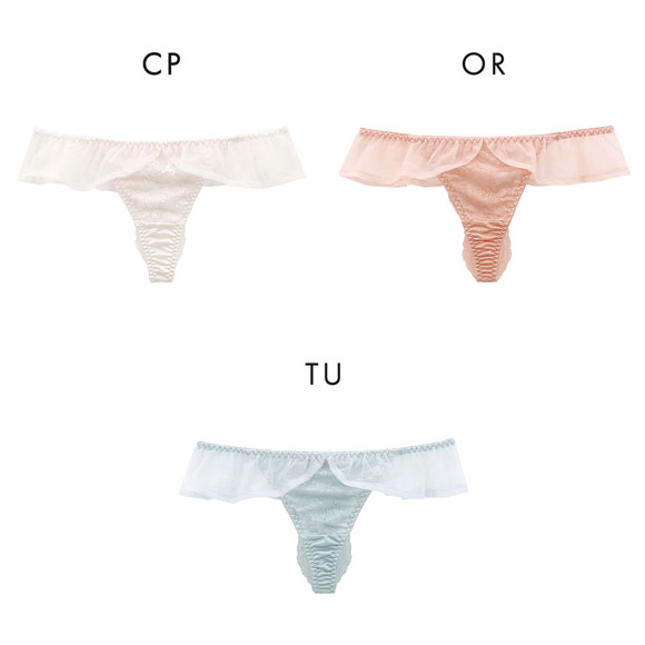 ココランジェ エアリーヴェール Tバック ショーツ ストリング COCO Linge