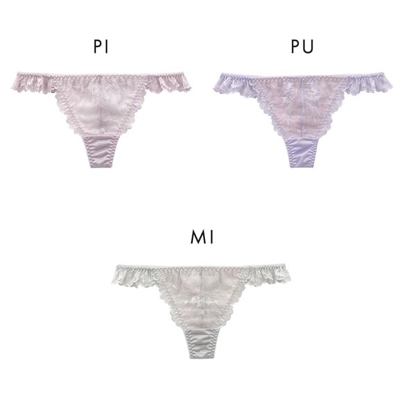 ココランジェ エクラストレッチセリーナ ショーツ Tバック 単品 COCO Linge