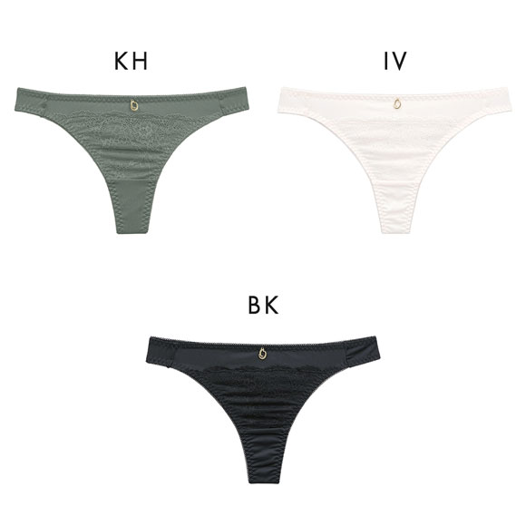 ココランジェ ノーブルフィットカラー ショーツ Tバック 単品 OCO Linge