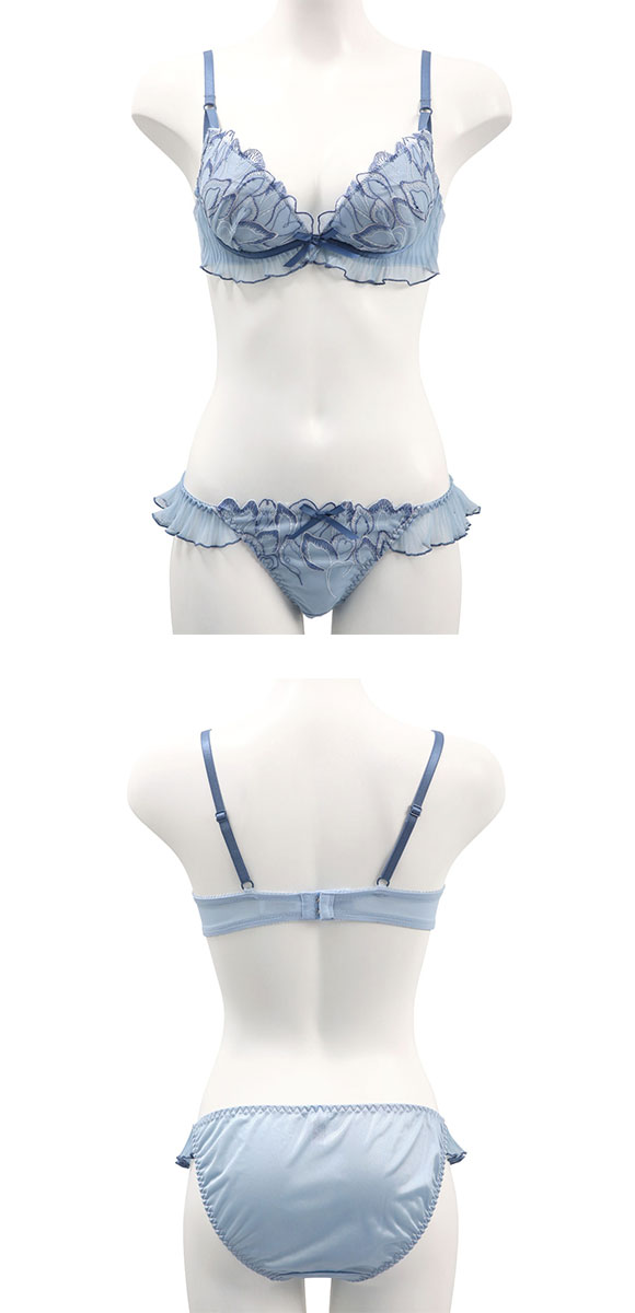 ココランジェ ダズリングペタルレース ブラジャー ショーツ セット ABCDEF 大きいサイズ 小さいサイズ COCO Linge