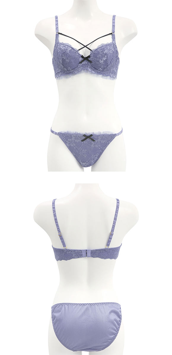 ココランジェ コケティッシュコード ブラジャー ショーツ セット COCO Linge 大きいサイズ