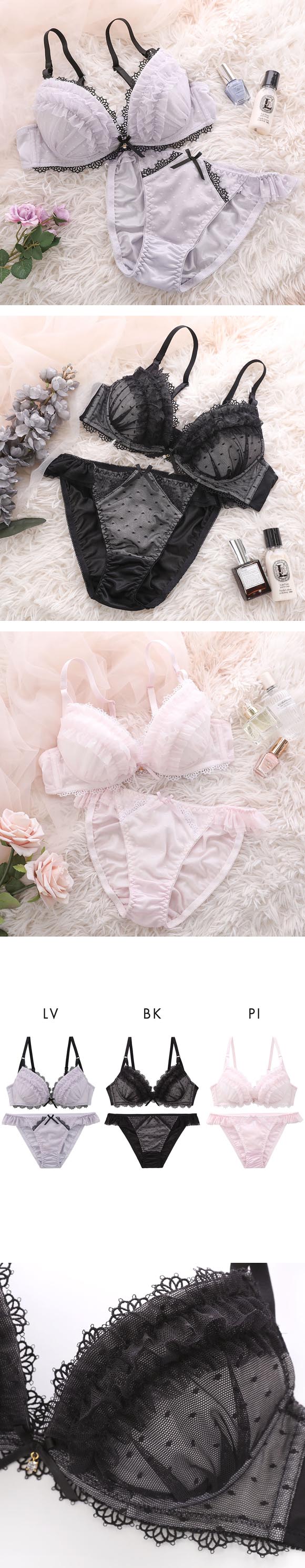 ココランジェ フェアリープリンセス ブラジャー ショーツ セット 大きいサイズ COCO Linge