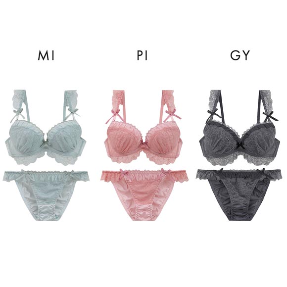 ココランジェ シュクレミニョンヌ ブラジャー ショーツ セット COCO Linge