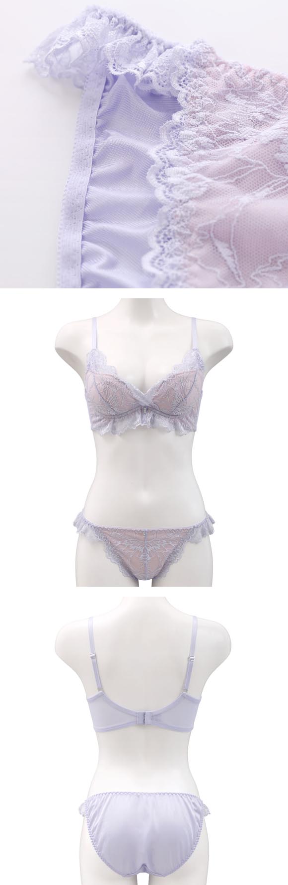 ココランジェ エクラストレッチセリーナ 神盛 ボリュームUP ブラジャー ショーツ セット COCO Linge