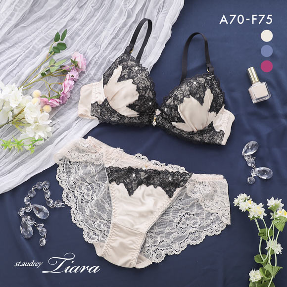 セントオードリー グロリアスジュエリー ブラジャー ショーツ セット