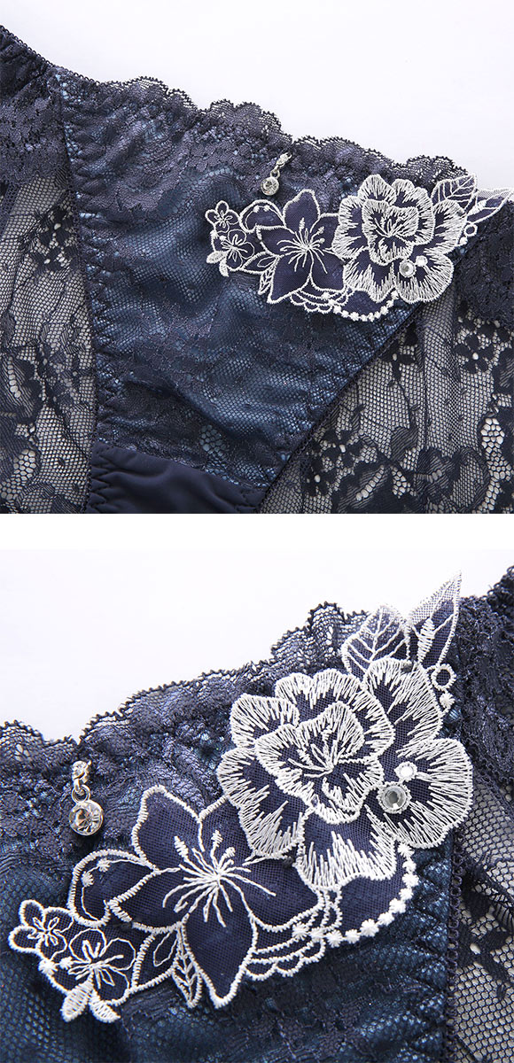 セントオードリー ティアラ シークレットトゥインクルフラワー スタンダード ショーツ 総レース バックレース St.Audrey tiara