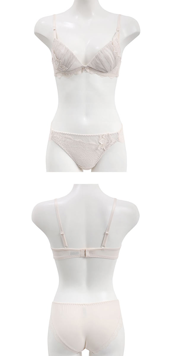 セントオードリー ティアラ ダズリンローズ 3/4カップ ブラジャー ショーツ セット ABCDEF バックレース St.Audrey tiara