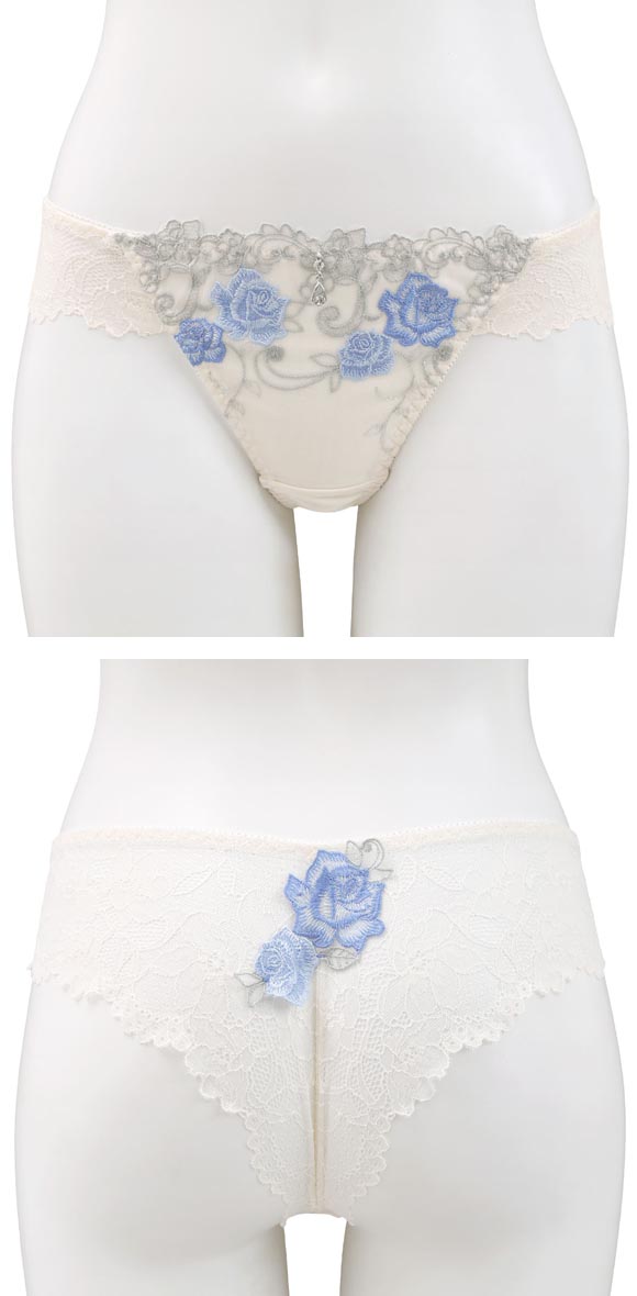 セントオードリー ティアラ ロージーガーデン ショーツ Tバック 総レース バックレース 単品 St.Audrey tiara