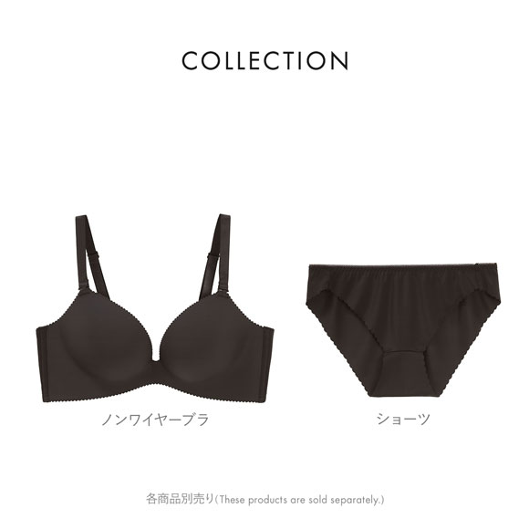 ココランジェ COCO Linge リラクシー ノンワイヤー ブラジャー 脇高 モールドカップ