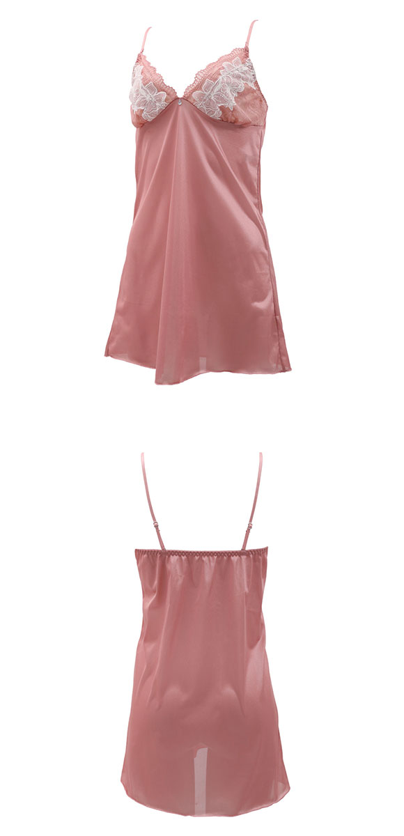 ココランジェ ガーリーフロレット ランジェリー スリップ 75cm丈 COCO Linge