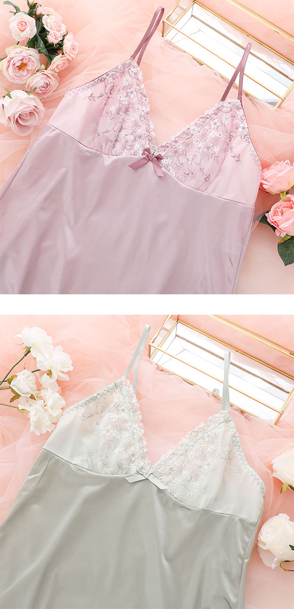 ココランジェ プッチフルールガーデン スリップ 75cm ランジェリー