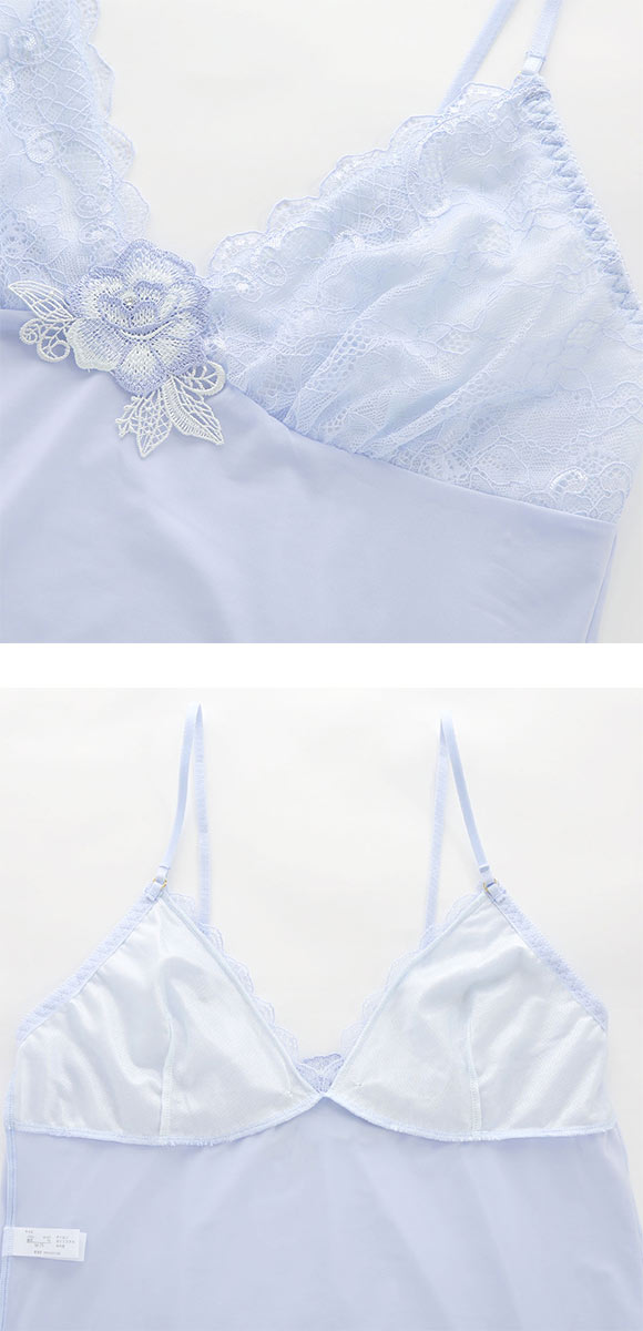 セントオードリー ティアラ アリュールメローライト スリップ ロングキャミソール St.Audrey tiara