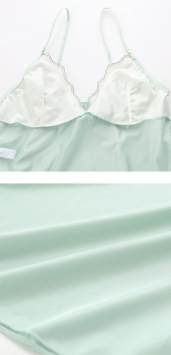 ココランジェ スモーキーヴェール スリップ 75cm ランジェリー COCO Linge