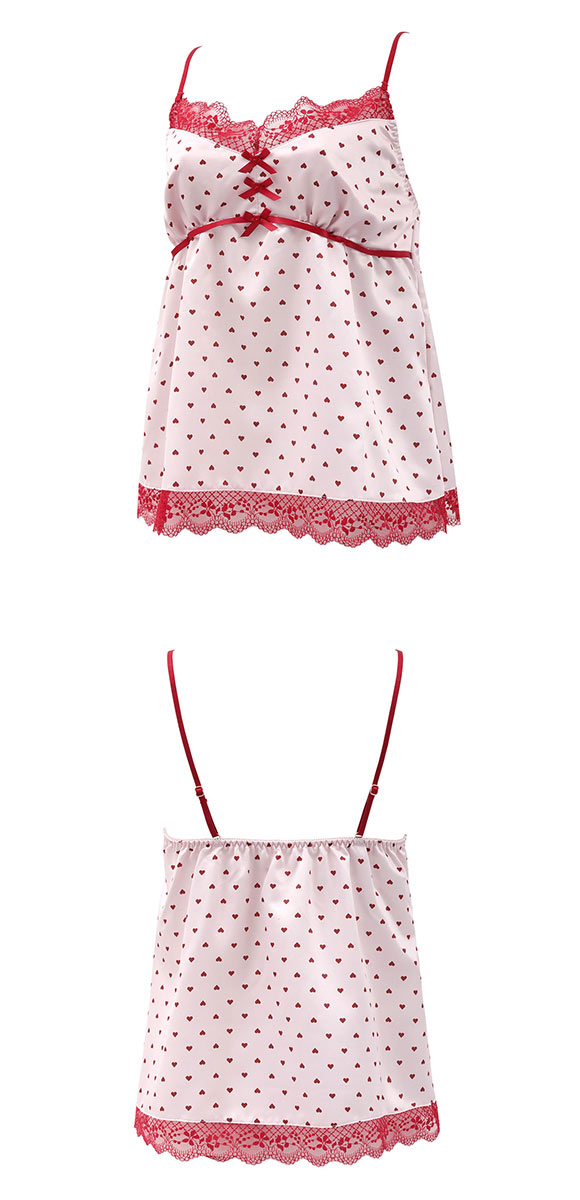 ココランジェ チャーミーハートドット キャミソール ランジェリー COCO Linge