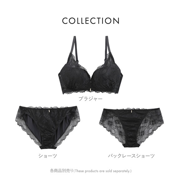 ココランジェ レーシィ カシュクール ペア バックレース ショーツ COCO Linge