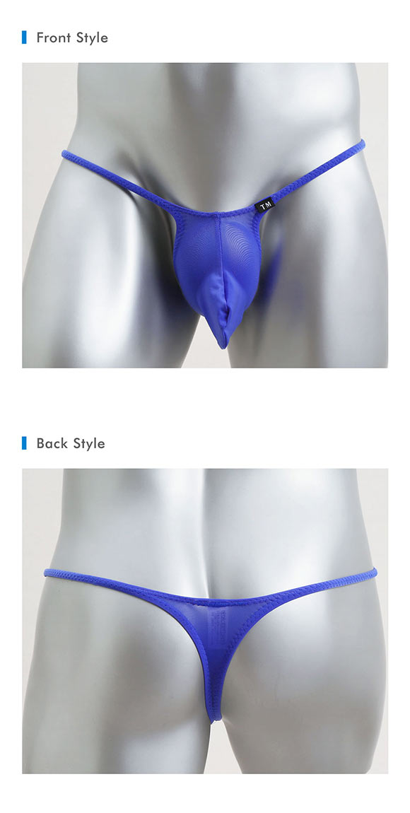 ティーエム コレクションTM collection STRIKESKIN JUST IMPACT サイド紐 Tバック ビキニ メンズ 前とじ ML 立体 036968