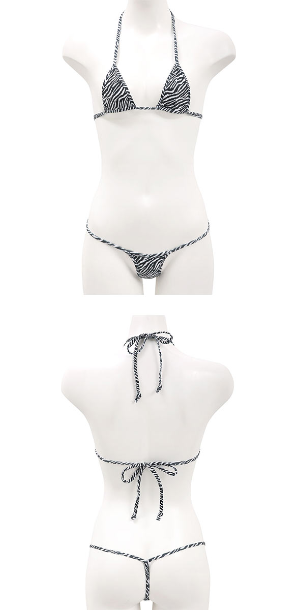 レディース マイクロビキニ PLAY Variety of patterns Super micro bikini set ブラセット Tバック セクシー下着