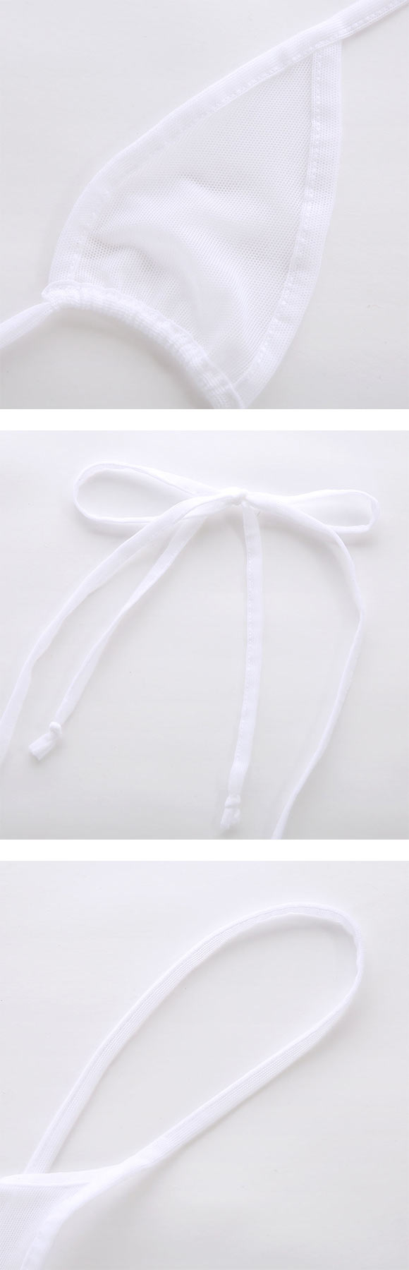 レディース マイクロブラ PLAY Powernet Super micro bikini set Tバック ブラセット M Ladys セクシー下着