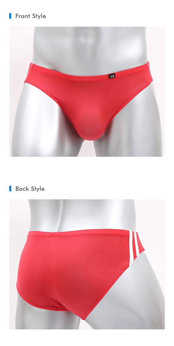 ティーエム コレクション STRIKESKIN サイドラインブルマ フルバック ビキニ メンズ セクシー 前閉じ