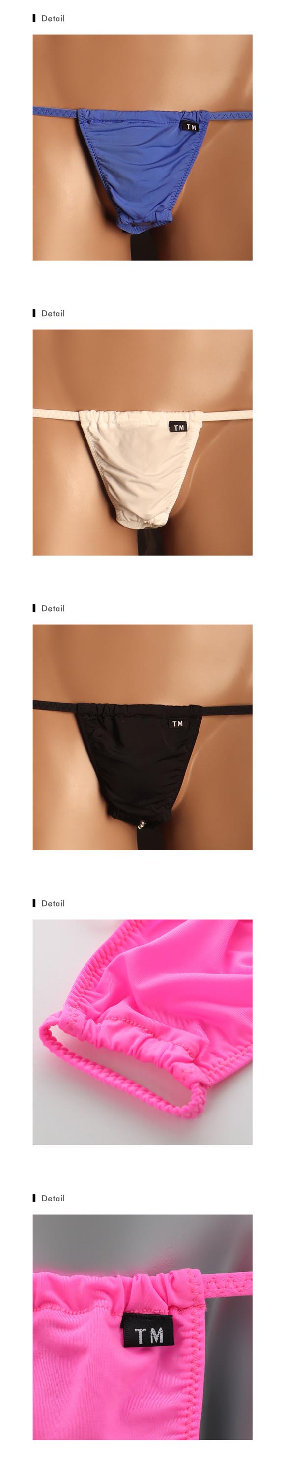 ティーエム コレクション STRIKESKIN POLE＆BALL Tバック M 透け メンズ セクシー 前閉じ TM collection
