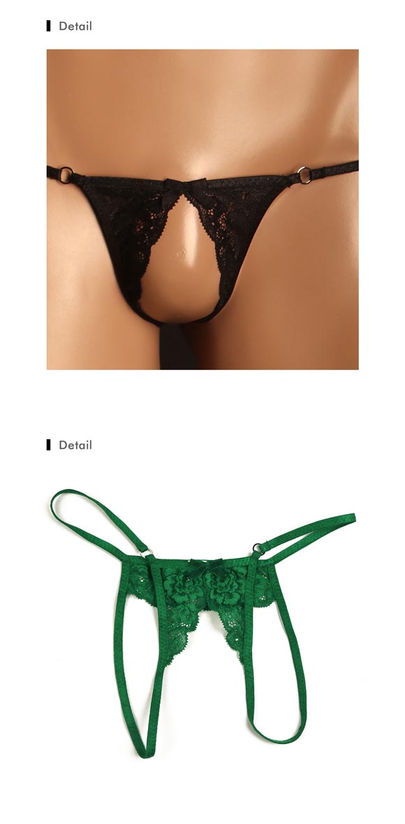ティーエム コレクション UNISEX Lace sexy open Lingerie ユニセックス