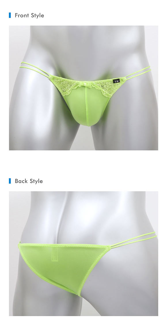 ティーエム コレクション New T2M2 Lace cute　ハーフバック HB メンズ ビキニ TM collection