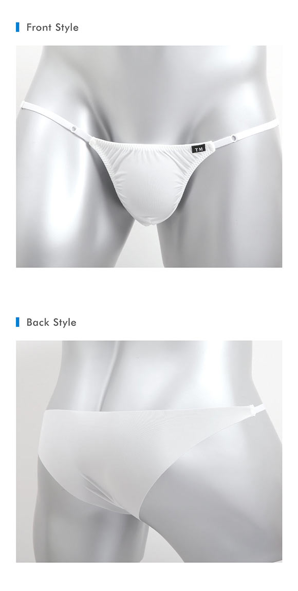 ティーエム コレクション GMF サイドストラップ ノンライン ハーフバック ビキニ メンズ TM collection