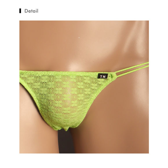 ティーエム コレクション Soft woolly lace ダブルループ TB Tバック メンズ TM collection 日本製